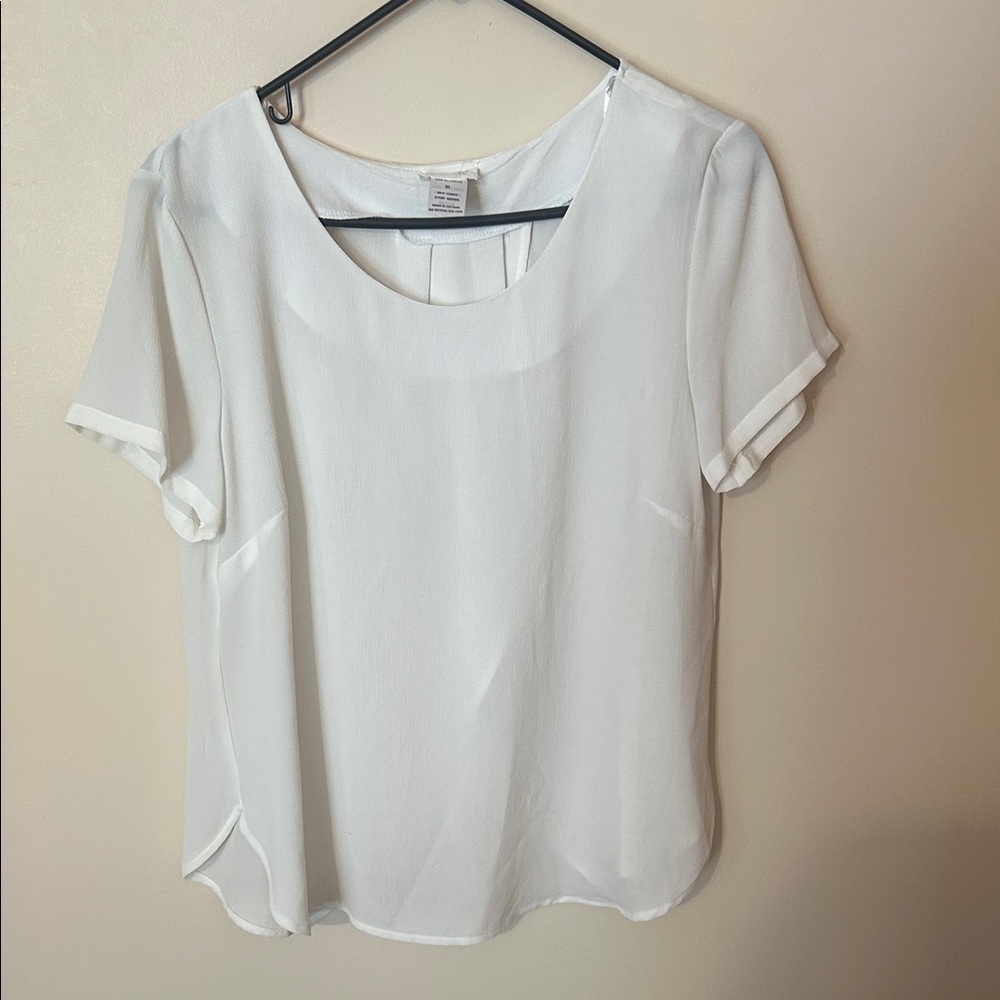 Sienna Sky Classic White Blouse M